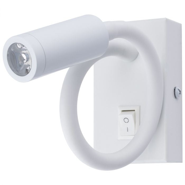 LED leeslamp - 3W - 150 Lumen - Wit - 220V