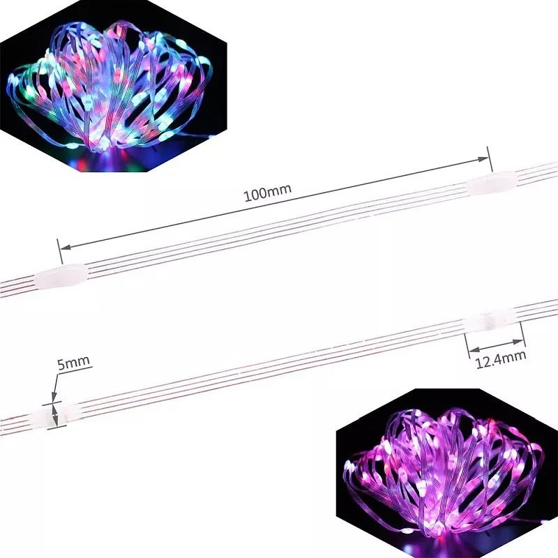 RGB lichtslinger 10 meter USB - programmeerbaar - 100 LED - Dreamcolor