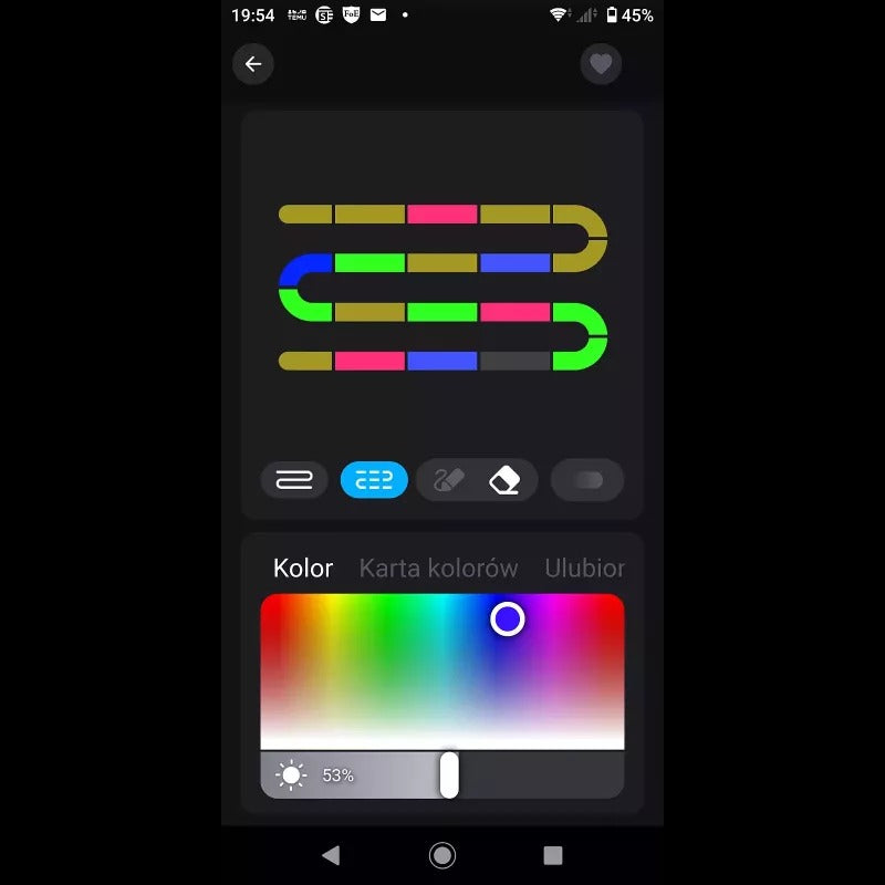 RGB lichtslinger 10 meter USB - programmeerbaar - 100 LED - Dreamcolor