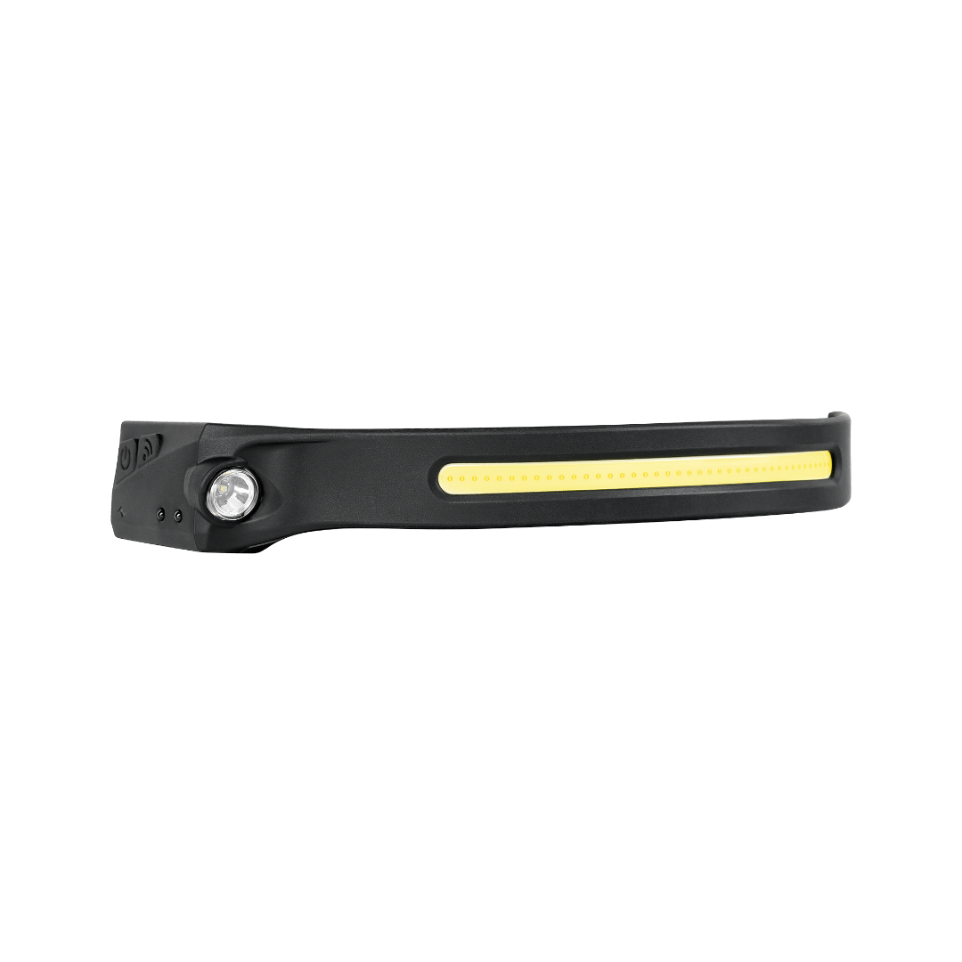 Oplaadbare LED hoofdlamp - 5W COB + 3W LED - USB-C