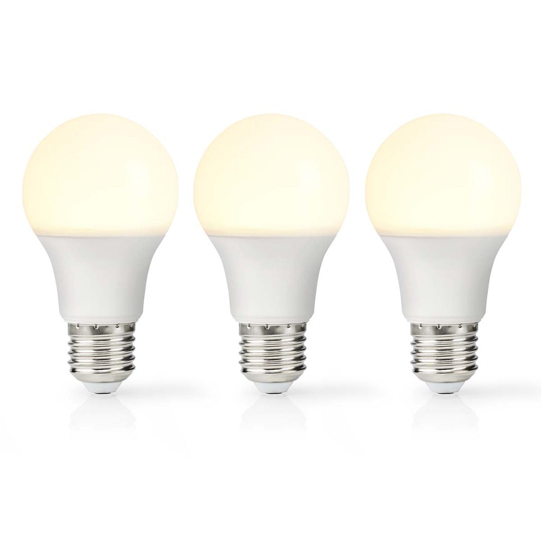 E27 LED lamp – 1055 lumen – 11W – Warm wit – Set van 3