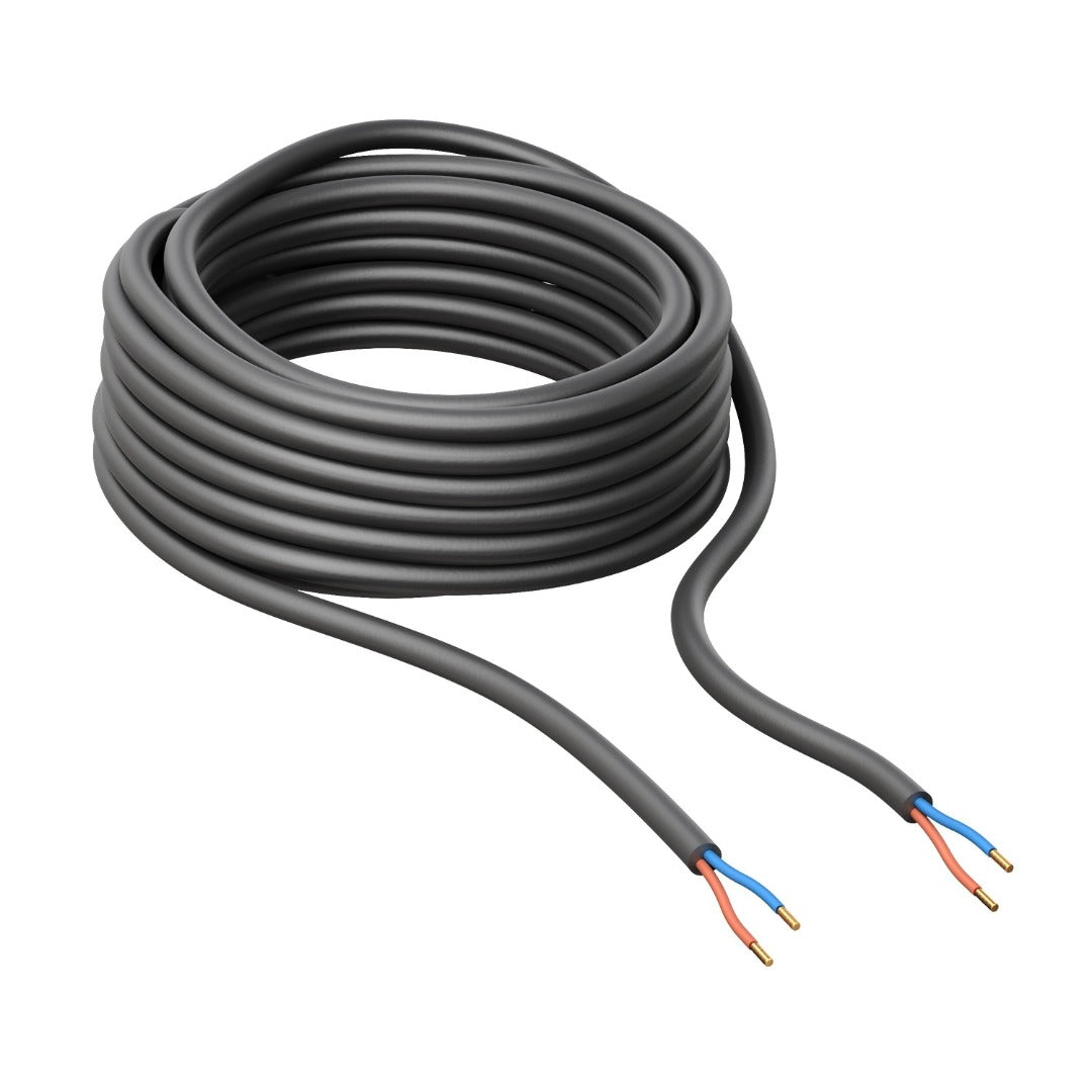 Neopreen buitenkabel - 2 x 1,00mm - 25 meter op rol