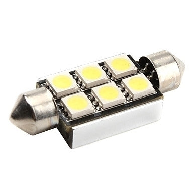 CANBUS 39mm 6 LED dome auto interieur lamp C5W