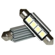 CANBUS 42mm 4 LED dome auto interieur lamp C5W