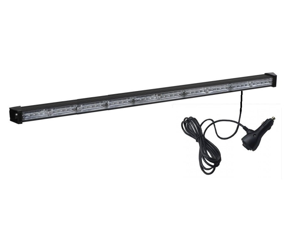 120cm LED bar flitser - ORANJE - R65 R10 - zwaailicht met schakelaar