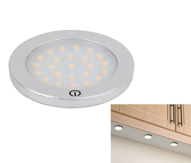 LED keuken kast verlichting - koud wit - touch on/off - 12v