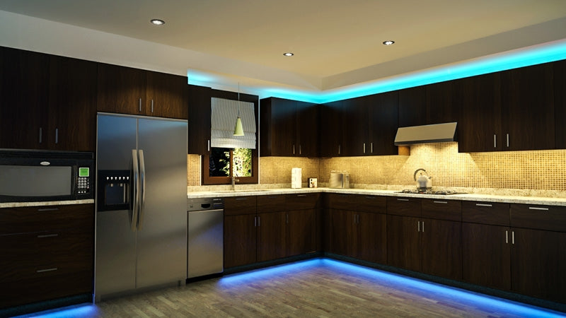 LED keuken / kast verlichting 19cm - warm wit - Sensor - OPLAADBAAR