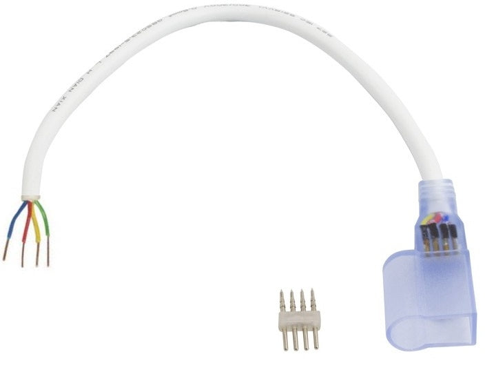 LED NEON flex - RGB connector kabel