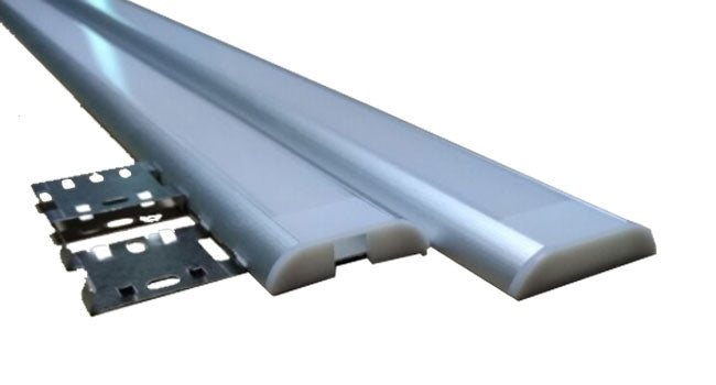 LED profiel 1 meter - 9mm - aluminium