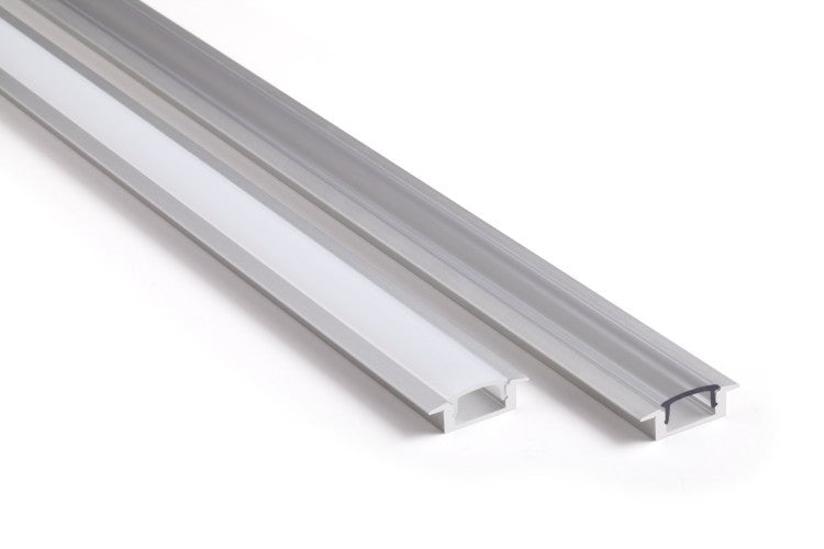 LED Profiel 1 meter - inbouw 7mm - plat model