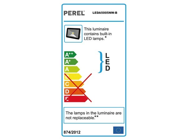 LED schijnwerper - IP65 - 3750 Lumen - Neutraal Wit