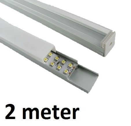 LED Profiel 2 meter - square 7mm