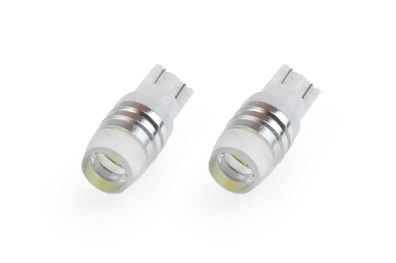 T10 - 5730 - 2 smd - met lens - 2 stuks