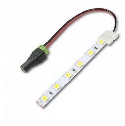 Female DC connector 5.5 x 2.1mm - vrouwelijk -> schroefaansluiting