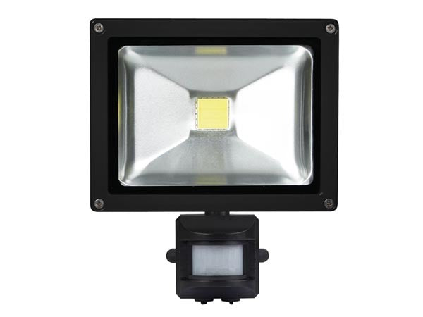 20W LED / PIR schijnwerper Warm wit