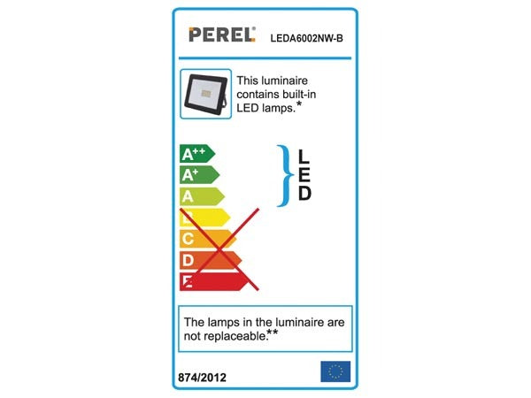 20W LED schijnwerper - 1600 Lumen - IP65 - 4000K