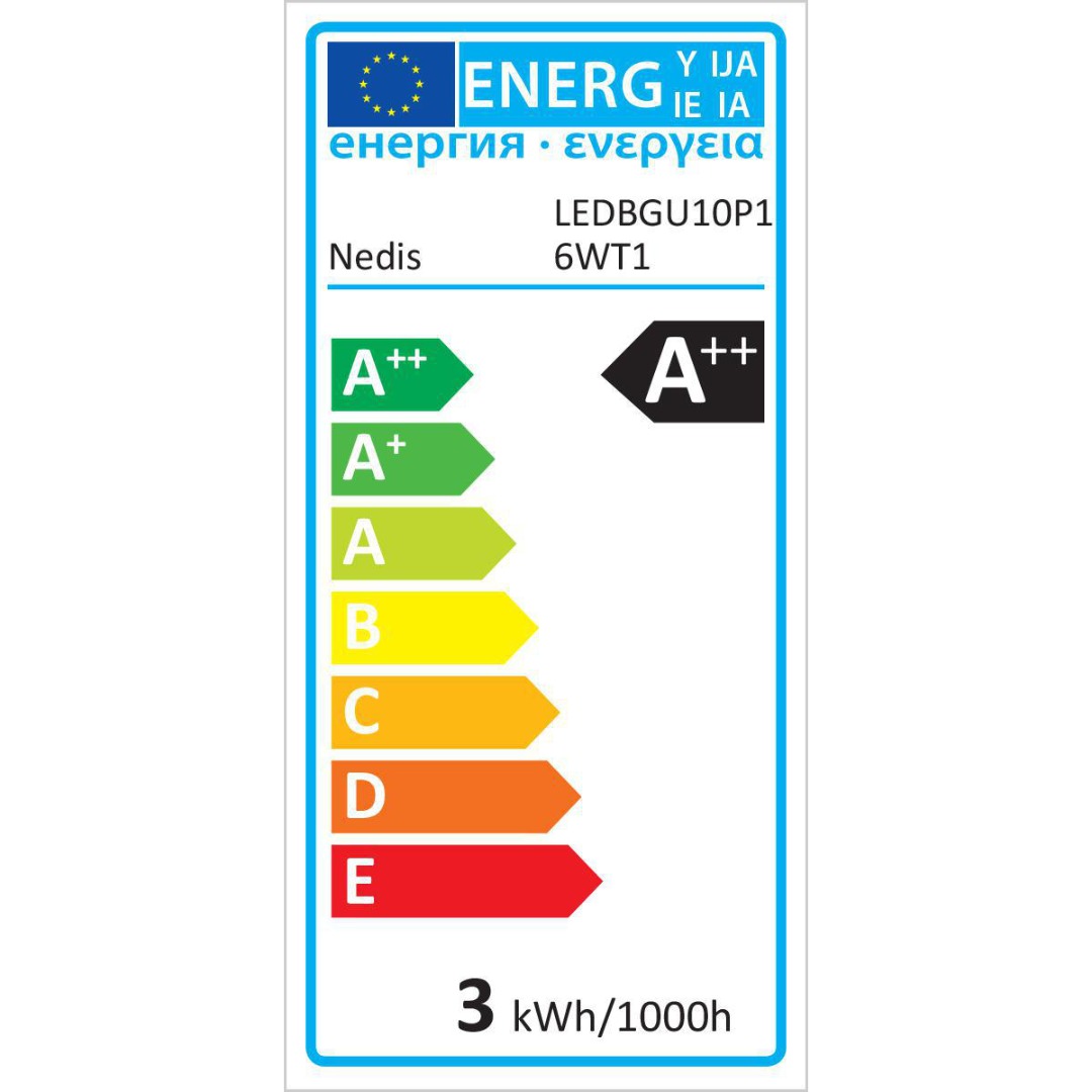 GU10 - Warm Wit - 345 Lumen - 4.8W