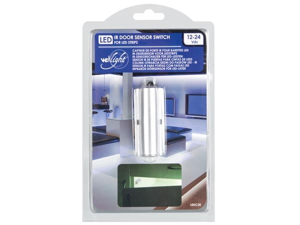 Sensor aan / uit voor kast deur - 12 volt