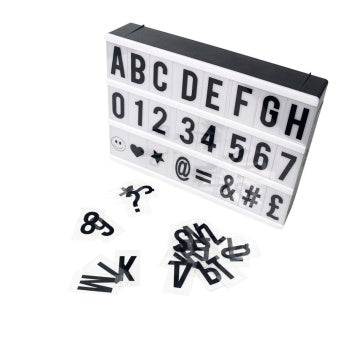 Lichtbox LED A4 Wit inclusief Adapter