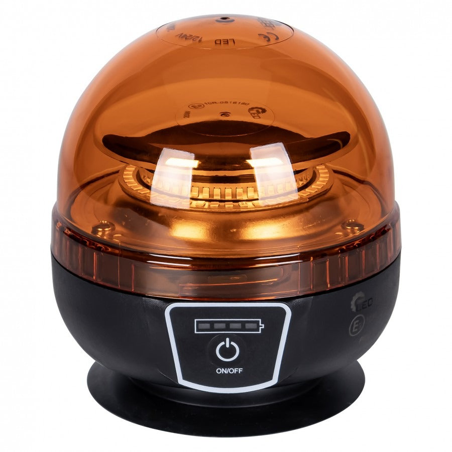 LED-flitslamp met magneet - afstandsbediening - R10 en IP65