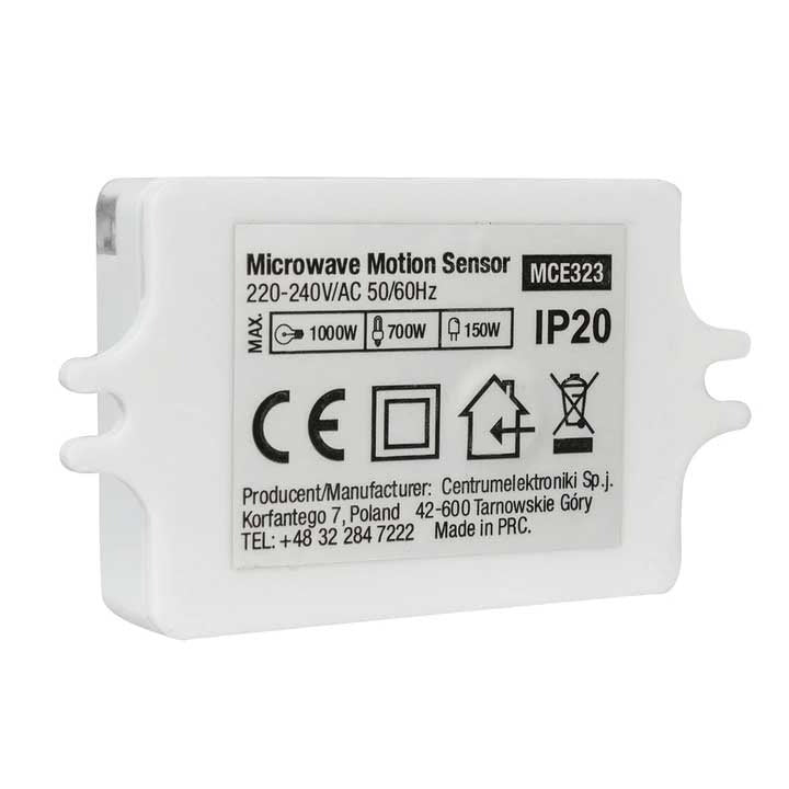 Microgolf bewegingssensor - instelbaar - 360 graden