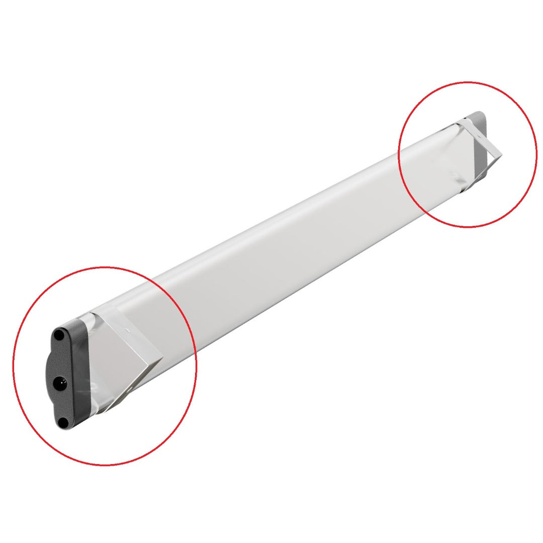 LED onderbouwverlichting - 30cm – dimbaar - zwart