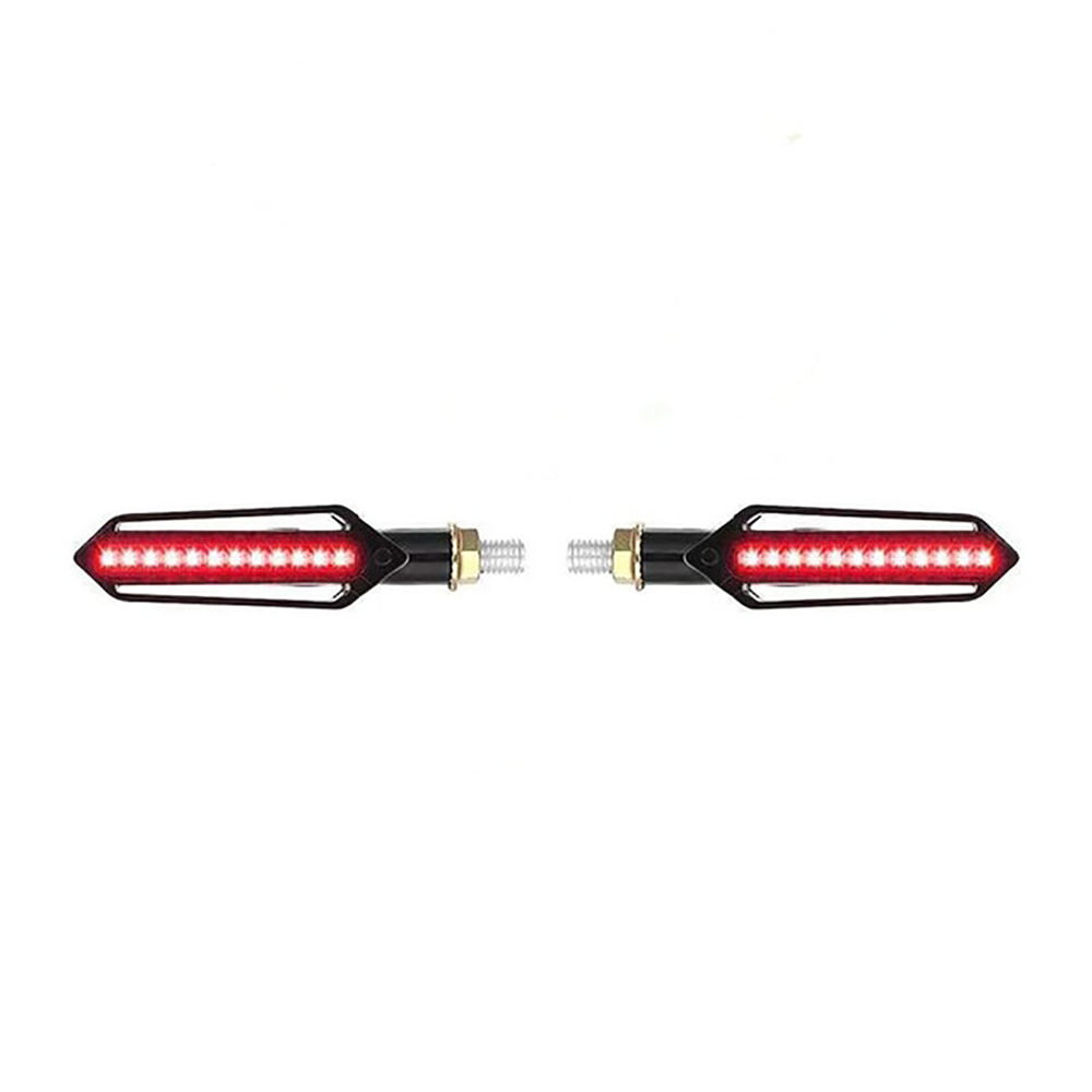 Dynamische motor richtingaanwijzers + remverlichting - 24 LEDs - 2 stuks