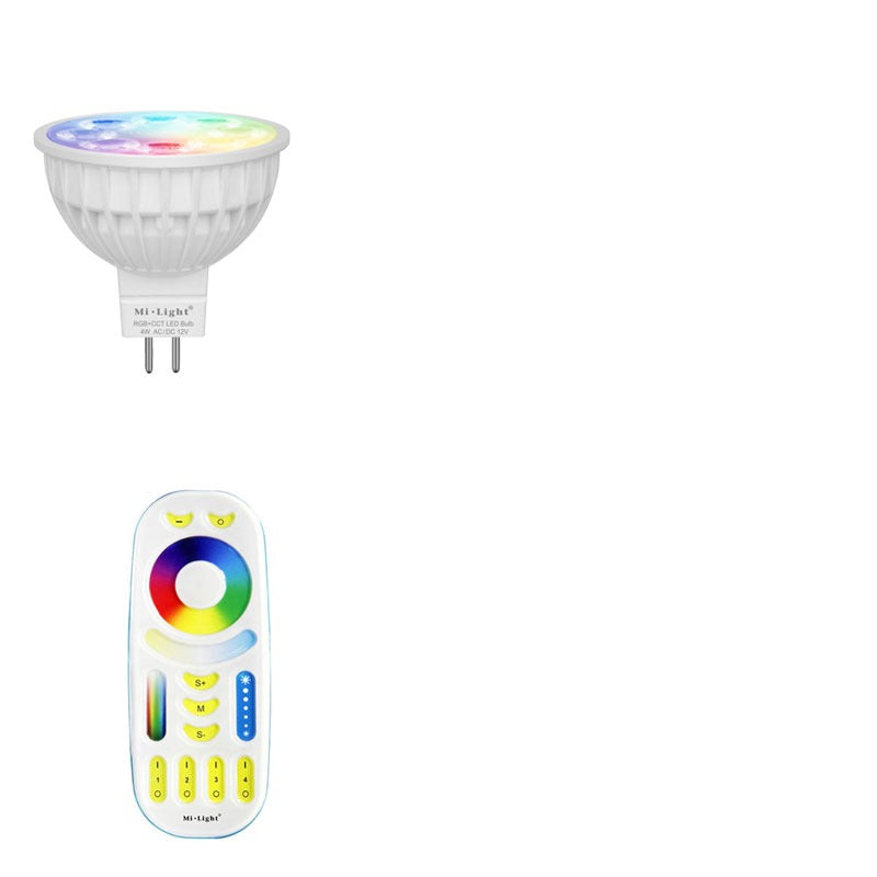 Beginners set - MR16- 1 wifi lamp - Kleur + DUAL WHITE