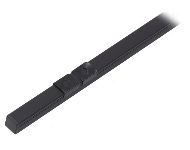 LED Profiel - 1 meter - 10mm - Aluminium - Vierkant - met diffuser