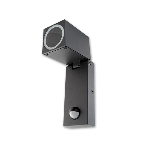 LED kantelbare buiten armatuur - bewegingssensor - GU10 fitting - 35W