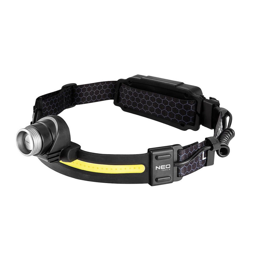LED hoofdlamp - Oplaadbaar - 400 Lumen
