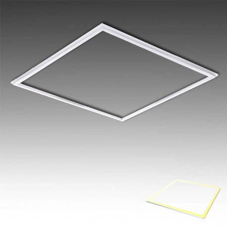 LED paneel - design frame light - 60x60cm - warm wit