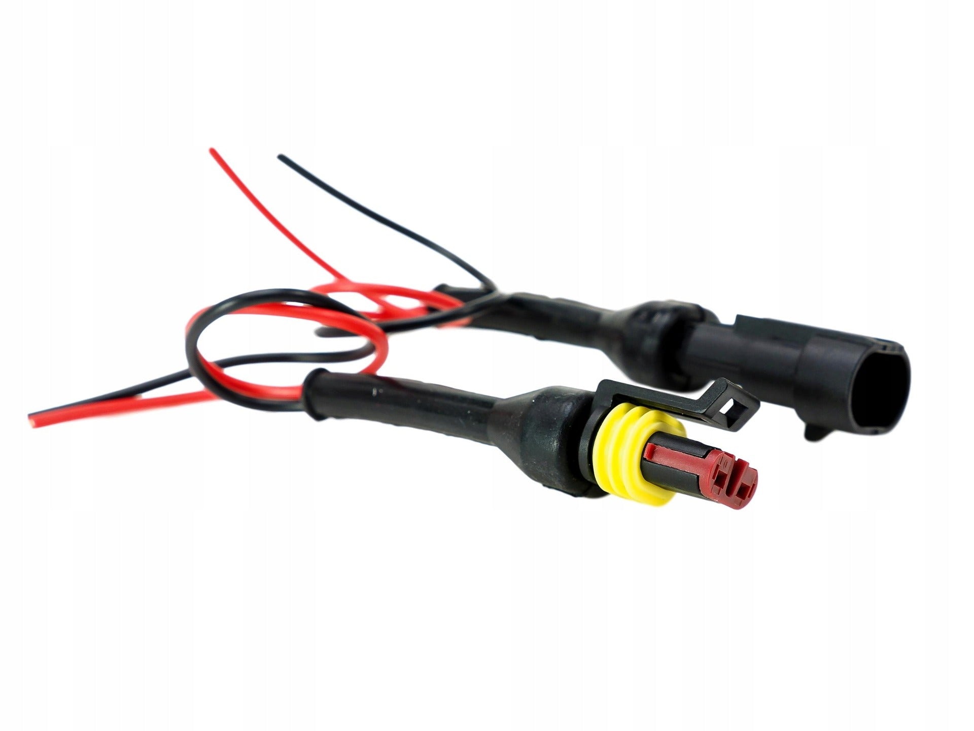 IP67 connector set - 20cm kabel - 12 tot 24 Volt - 2 pin superseal