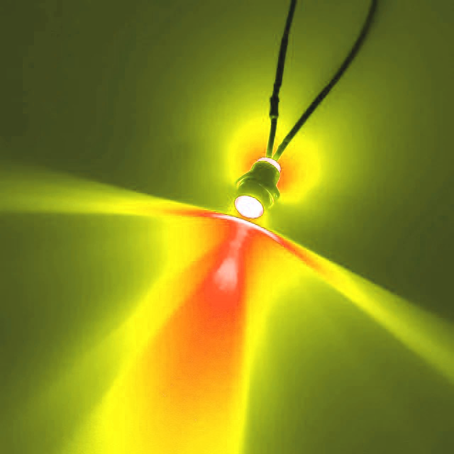 Mini LED spotverlichting - Oranje - 10mm - 12/24V
