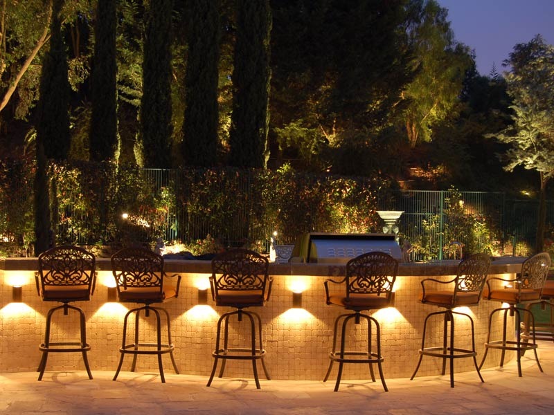 LED grondspot - tuinpad 2 kanten - 41mm - warm wit - 3W