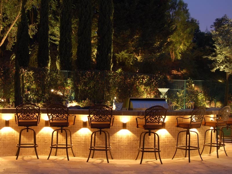 LED grondspot - tuinpad 2 kanten - 61mm - warm wit - 5W