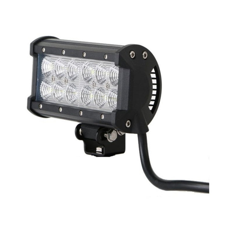 LED SPOT - 12 x 3 watt - front light - WIT - OFF-ROAD - Rectangle 36W
