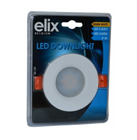 Plafond armatuur -  Warm wit - LED 90mm - 5W - 3200K