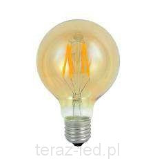 Retro Filament LED-lamp Bol Small E27 G80 4W 320Lm 2200K Vintage Amber
