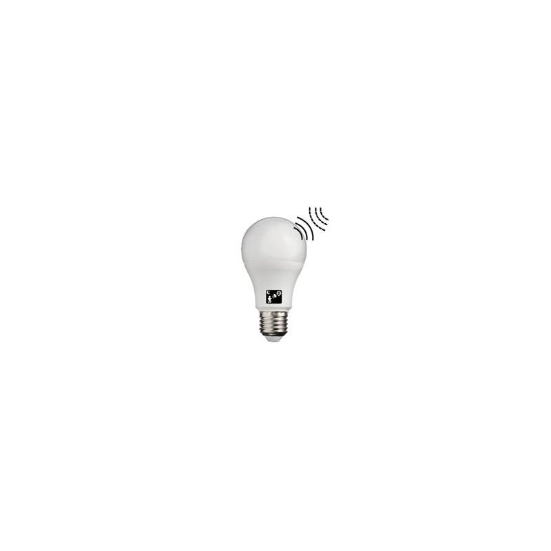 LED-lamp Schemerschakelaar en Bewegingssensor E27 3000K 806lm 10W