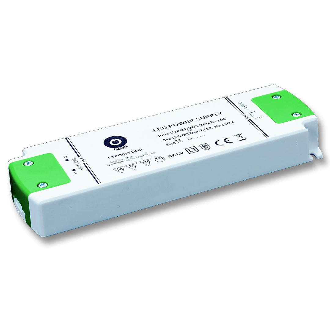 50W 24V DC dimbare voeding