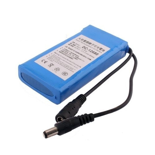 LED strip powerbank 12v 6,8A accu + lader - Blauw