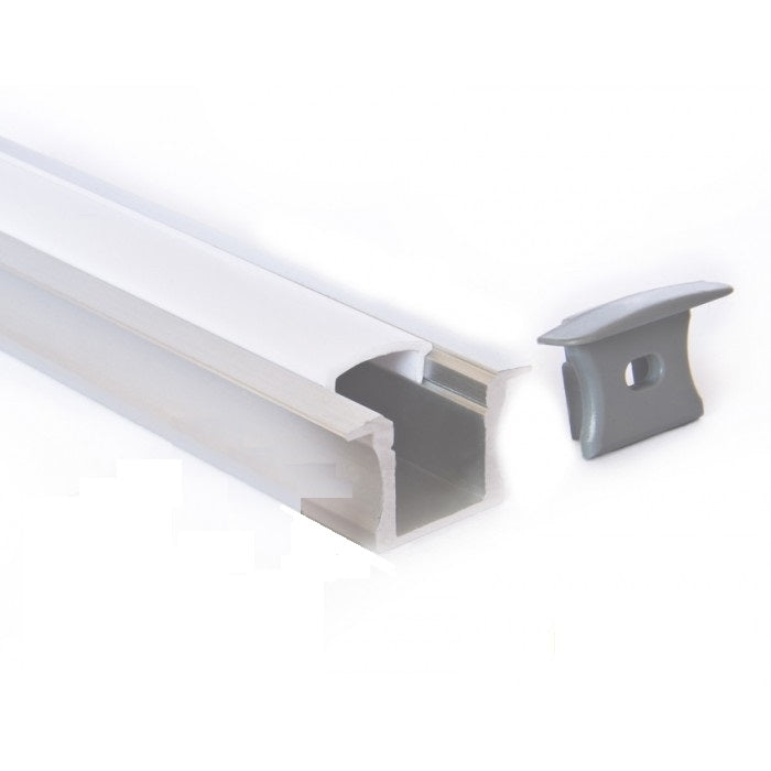 LED Profiel 1 meter - 15mm inbouw - u-profiel