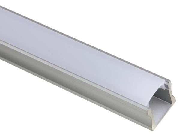 LED Profiel 1 meter - 15mm hoog - u-profiel
