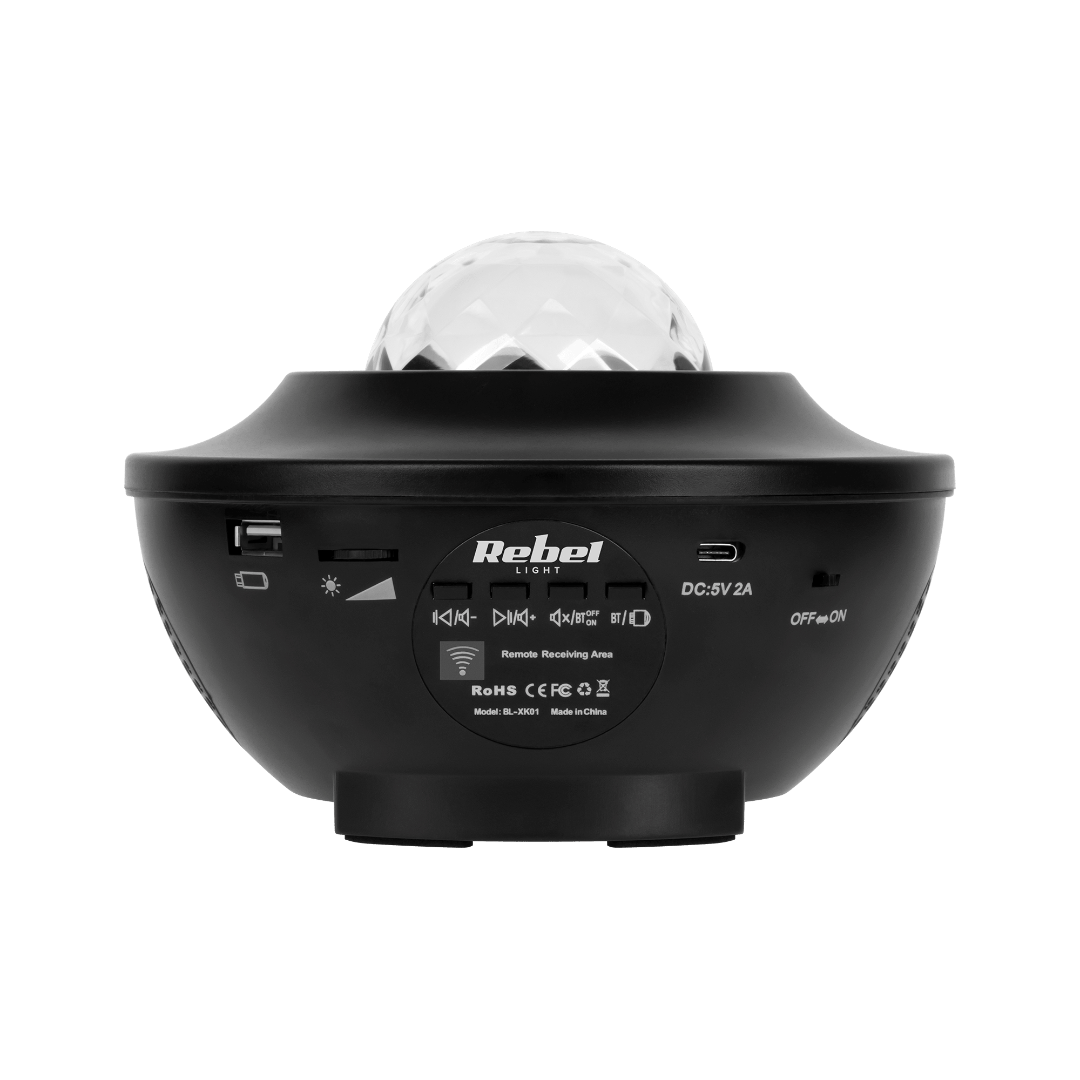 LED projector speaker - Bluetooth - Oplaadbaar