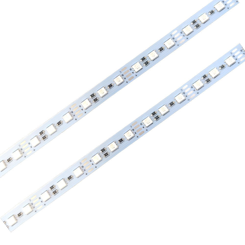 1 meter - RGB - rigide led Strip - 12 volt - 5050SMD - dimbaar