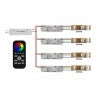 LED Strip Afstandsbediening + Controller 4 Zones - RGB RGBW LED Strips