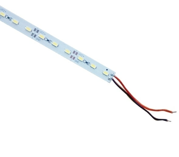 1 meter - warm wit rigide Strip - 5630 - 12 volt