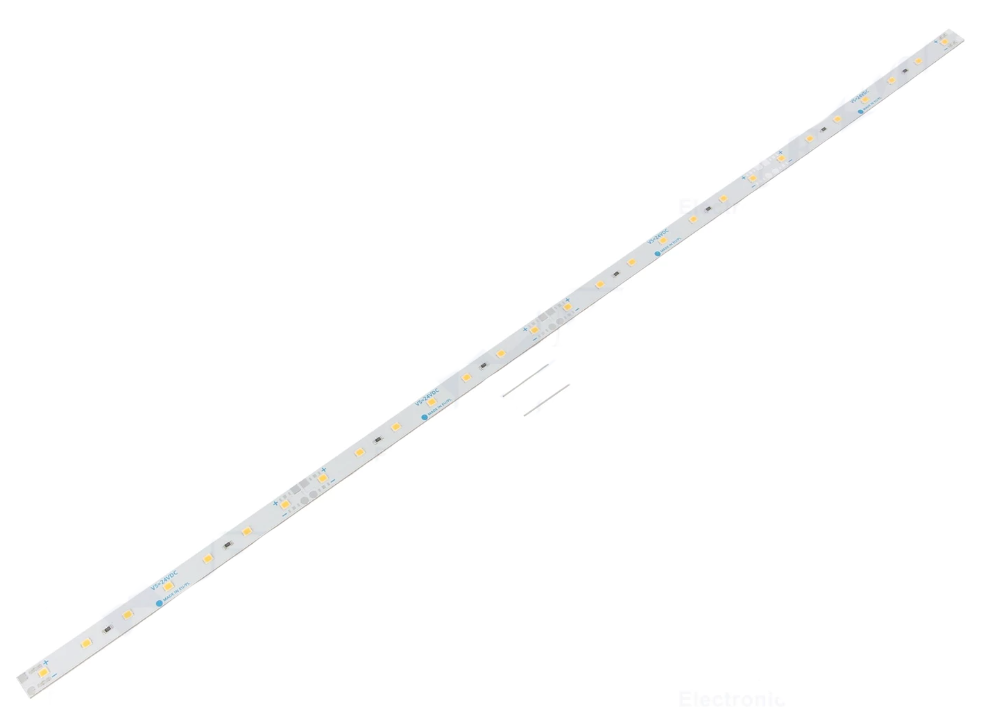 24 Volt rigide LED strip - Warm wit - 2835 SMD - 48cm - CRI80