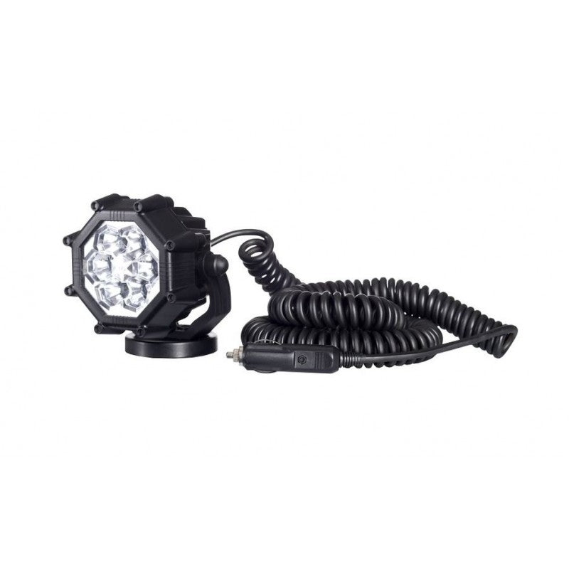 LED SPOT - 6 x 3 watt - front light - WIT - OFF-ROAD - Rond - IP68